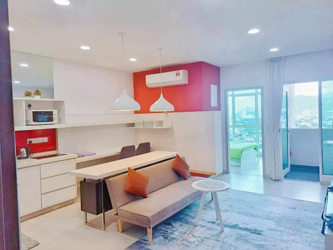 Appartement Straits Garden Suites Georgetown Penang 1Brcondo